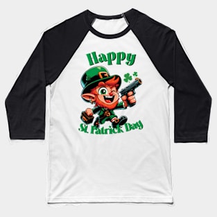 Happy St. Patrick Day Baseball T-Shirt